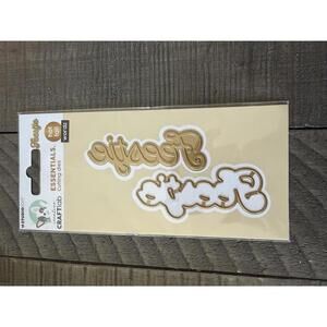 Studio Light Essentials Cutting Dies Hot Foil Wordz- Feestie